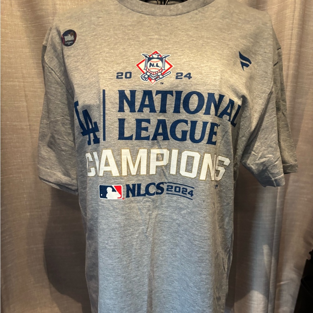 Dickies Blue and White National League Champions Tee